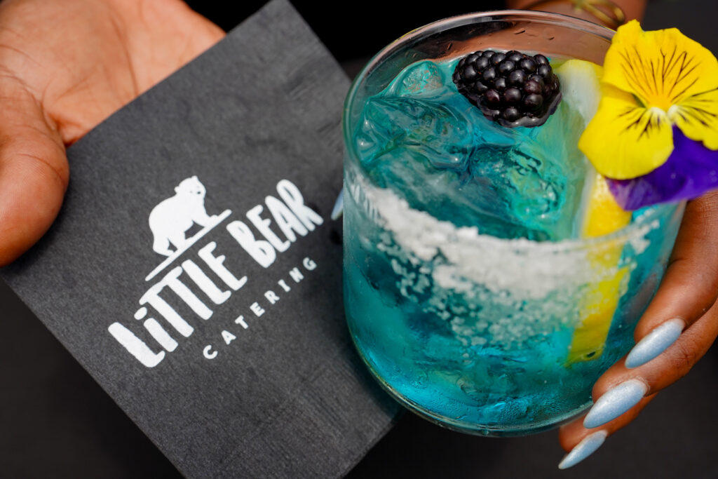 Little Bear Catering Signature Blue Mocktail Drink
